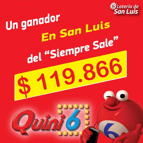 >>>Premio de Quini 6 en San Luis<<<